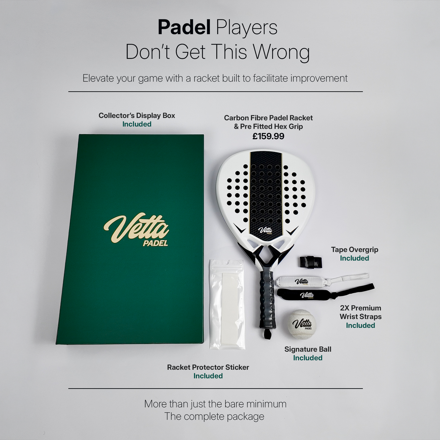 Il Capo - Premium Padel Racket Set